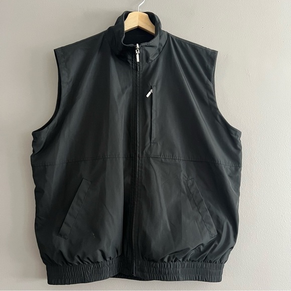Bolle' Golf Storm Men's Vest Water & Wind Resistant Reversible Black Size Large - Picture 1 of 15